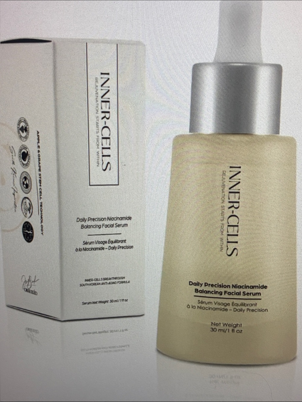 Daily Precision Niacinamide Balancing Facial Serum - Cream